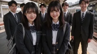 日本女学生喜欢在火车上做爱 Preview animation